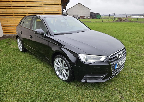 Audi A3 cena 43900 przebieg: 182151, rok produkcji 2013 z Rybnik małe 596